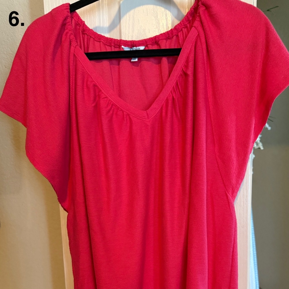 Pink spring /summer shirt.  XXL